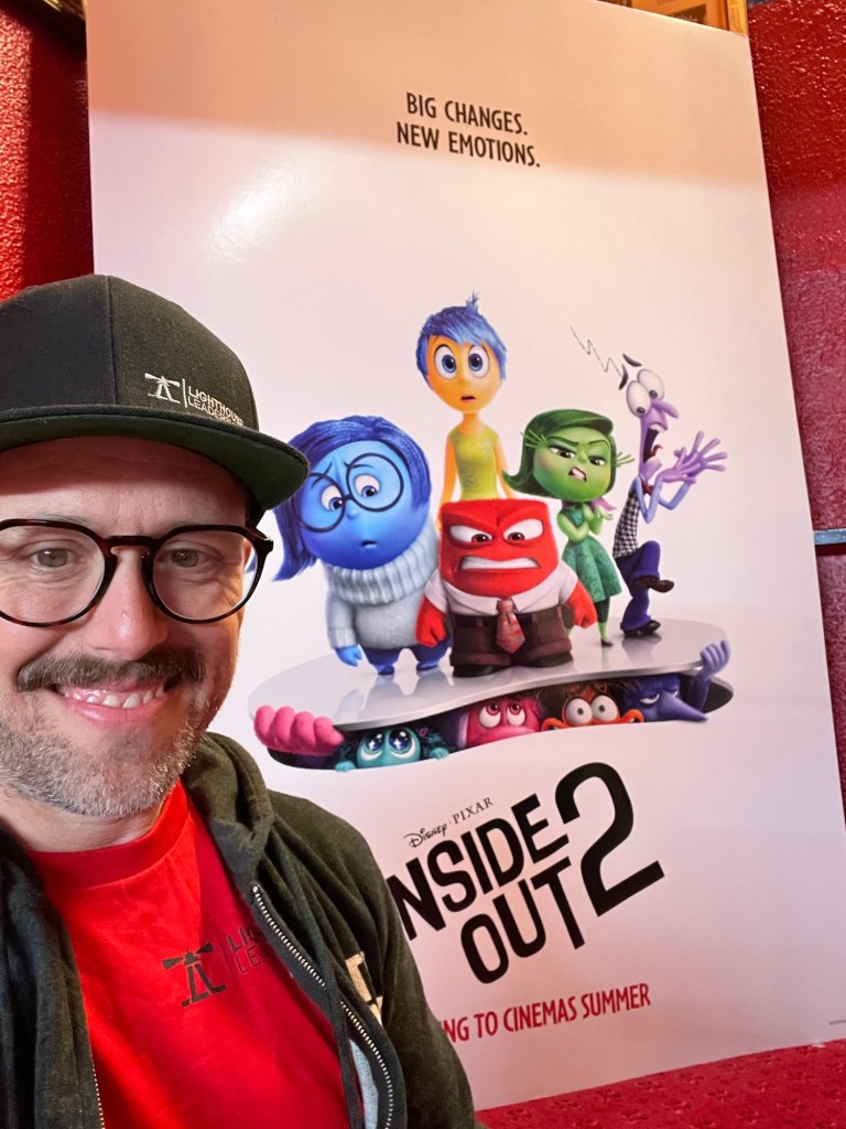 The author saw inside out 2 on opening day, and two more times in theaters. This film went on to earn  alt=